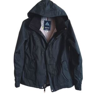 Burton Dryride Jacket Ski Snowboard Youth Medium Winter Gear Coat Hood Navy